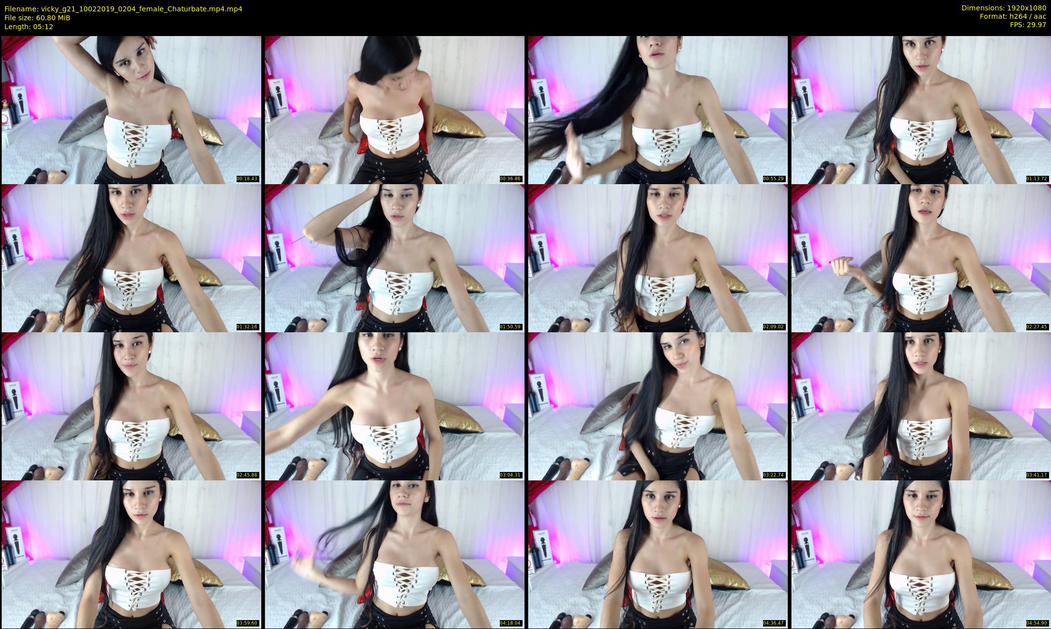 vicky_g21 — 6 minute Chaturbate female cam show recording, 1080p, Feb 10, 2019
