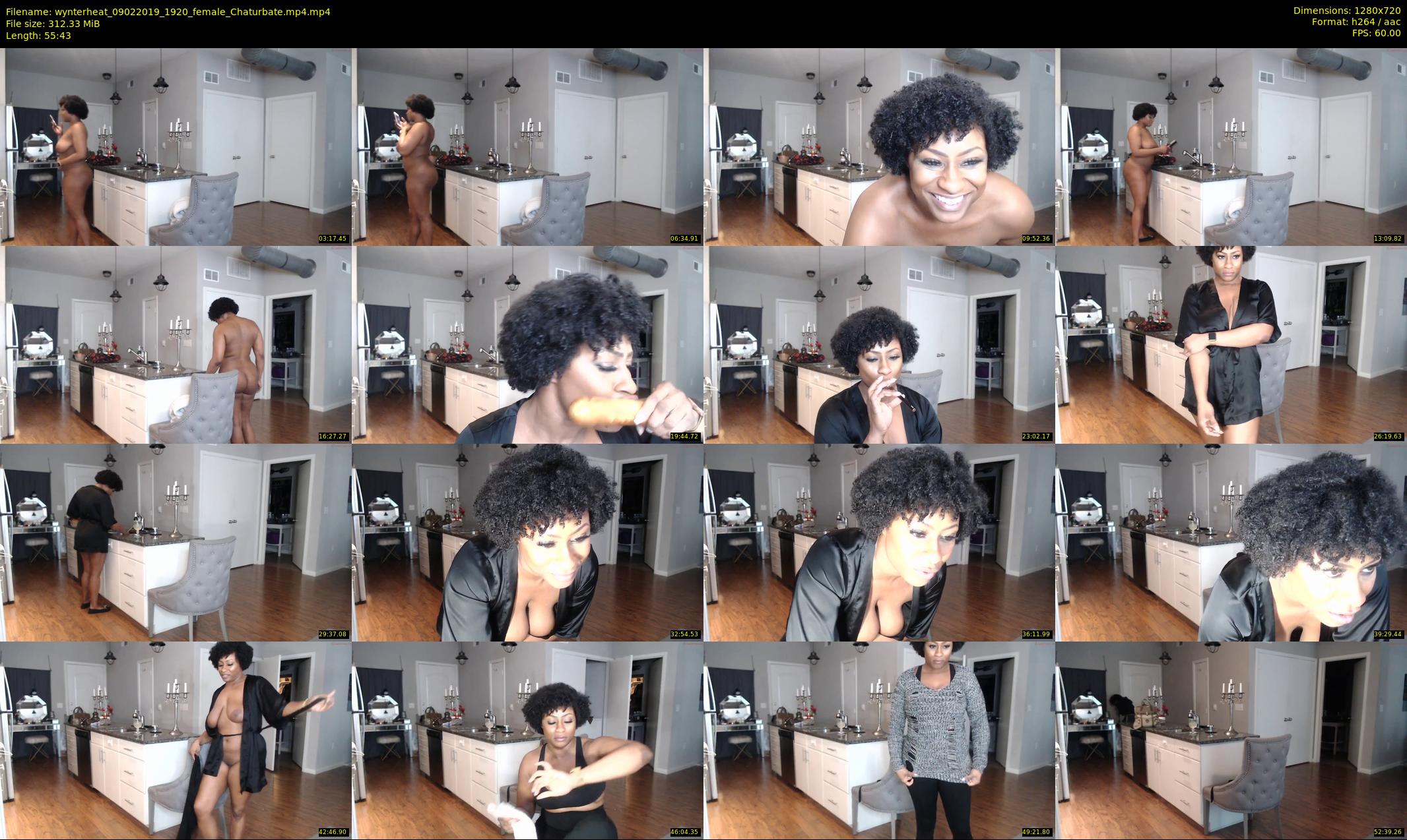 wynterheat — 56 minute Chaturbate female cam show recording, 720p, Feb 9, 2019