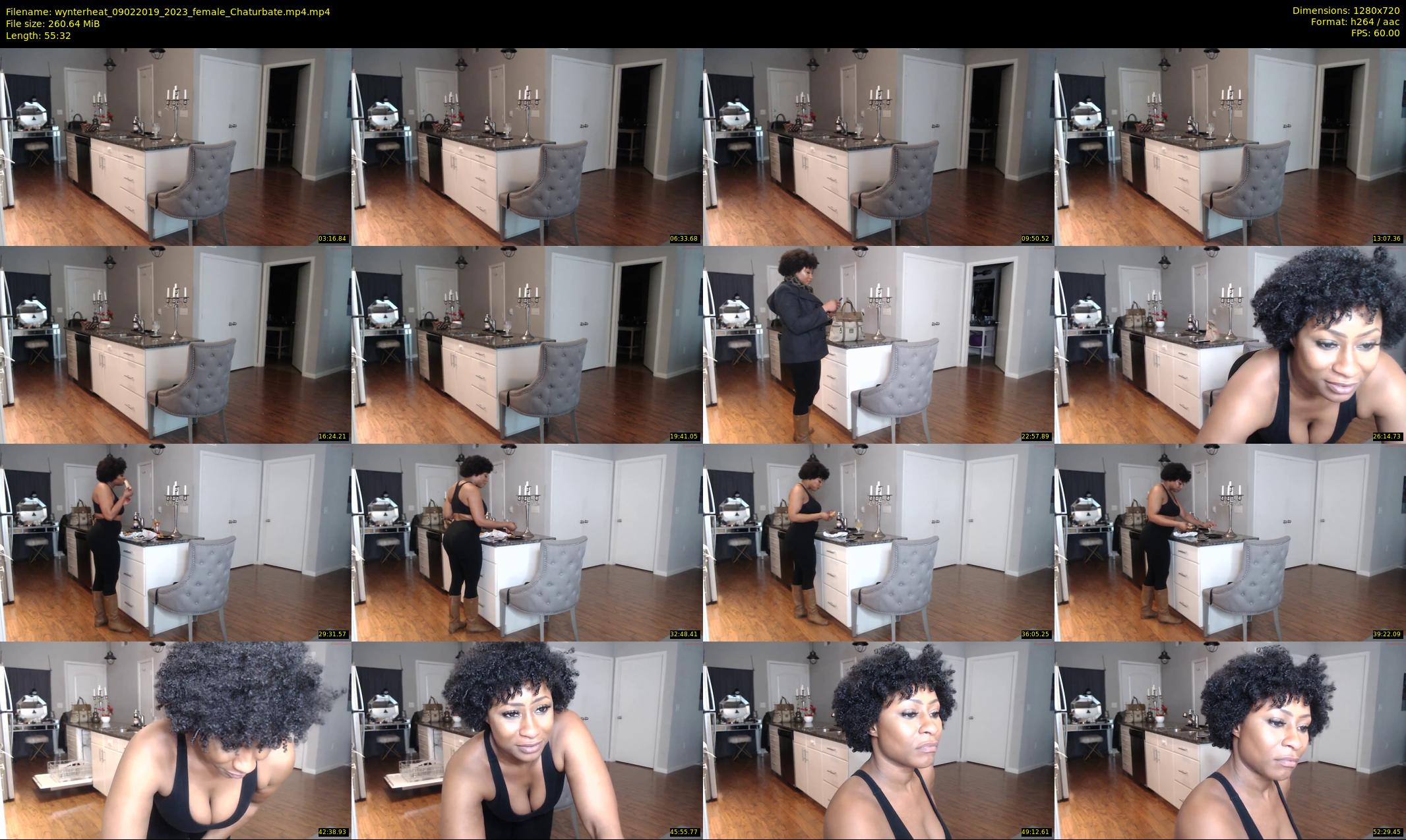 wynterheat — 56 minute Chaturbate female cam show recording, 720p, Feb 9, 2019