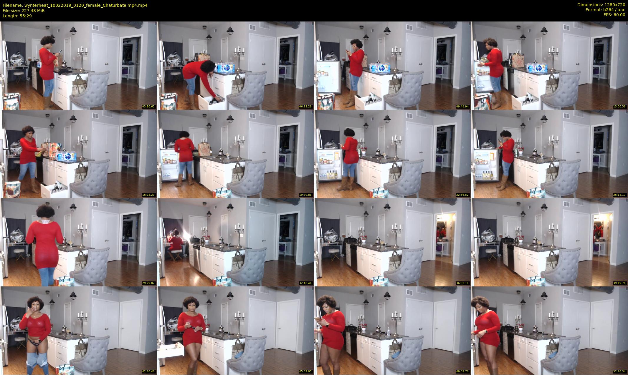 wynterheat — 56 minute Chaturbate female cam show recording, 720p, Feb 10, 2019