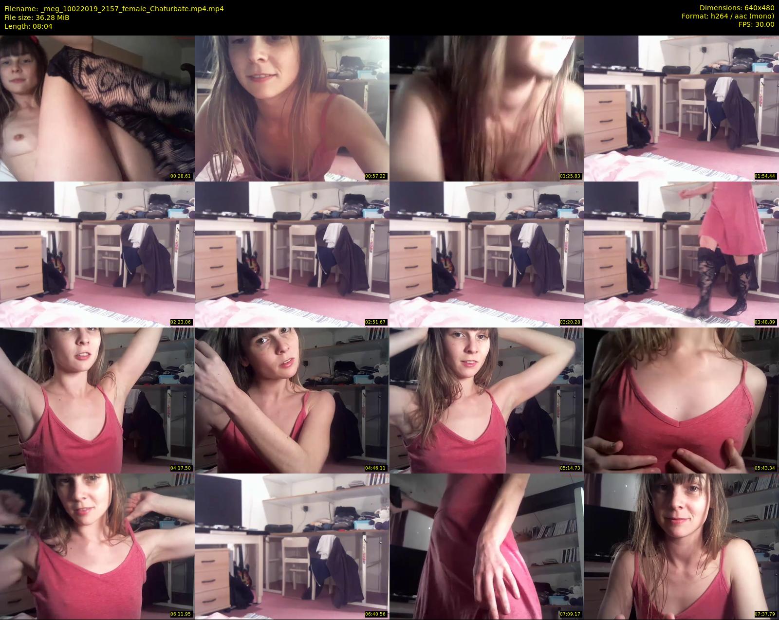 _meg — 9 minute Chaturbate female cam show recording, 480p, Feb 10, 2019