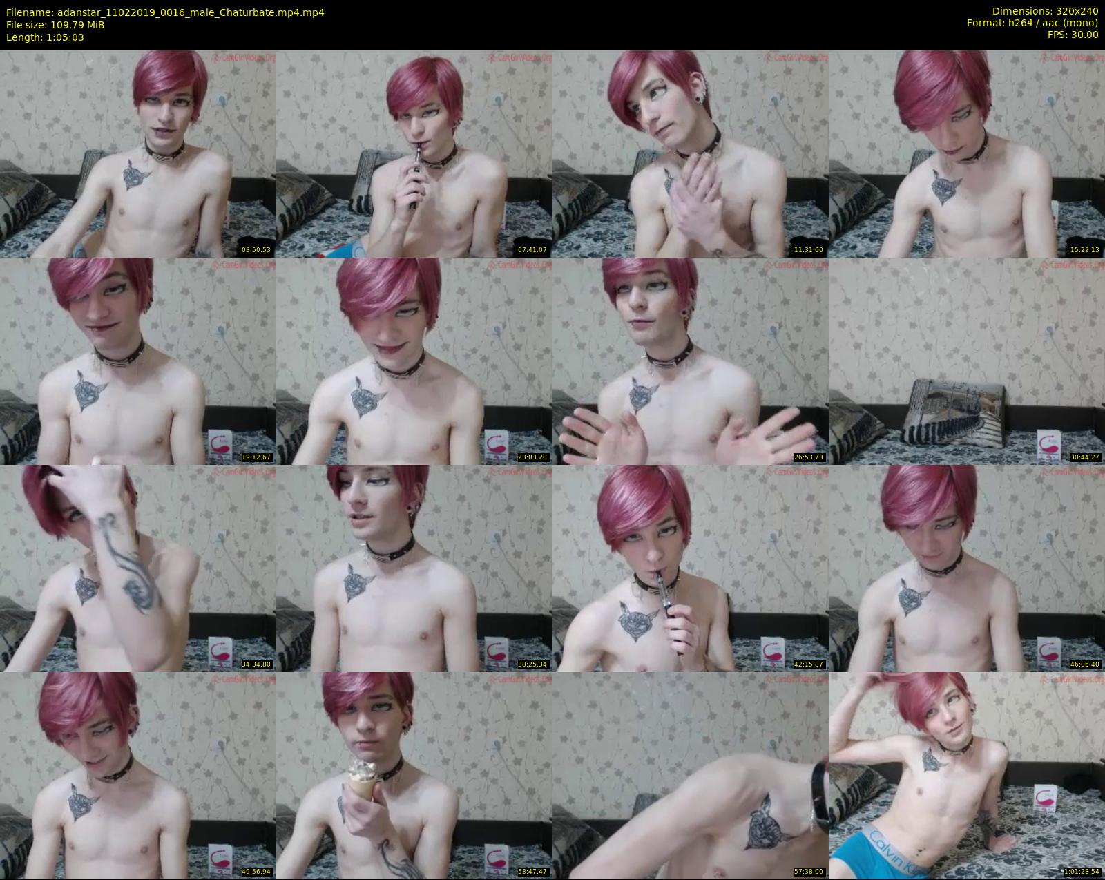 adanstar — 66 minute Chaturbate male cam show recording, SD, Feb 11, 2019