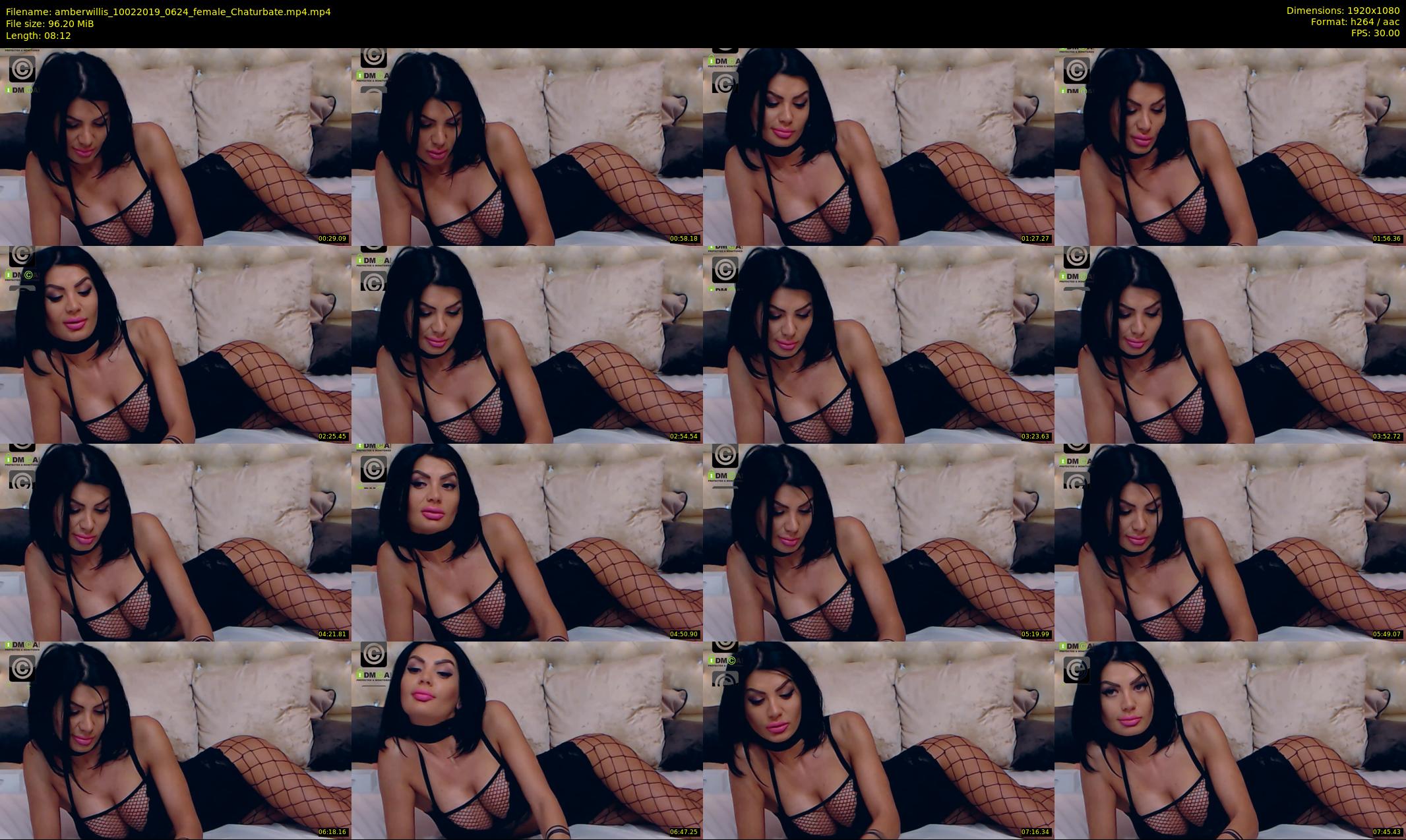 amberwillis — 9 minute Chaturbate female cam show recording, 1080p, Feb 10, 2019