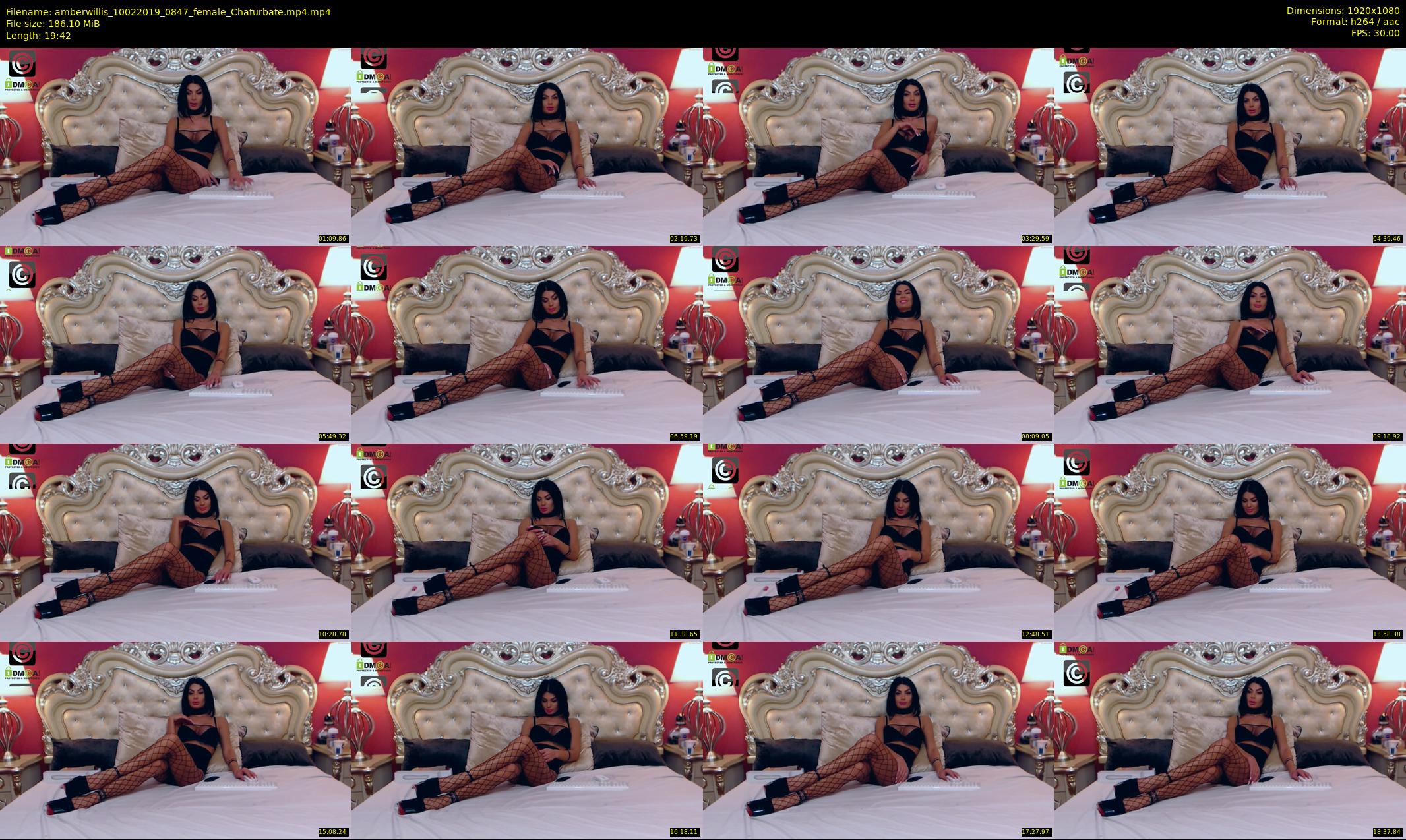 amberwillis — 20 minute Chaturbate female cam show recording, 1080p, Feb 10, 2019