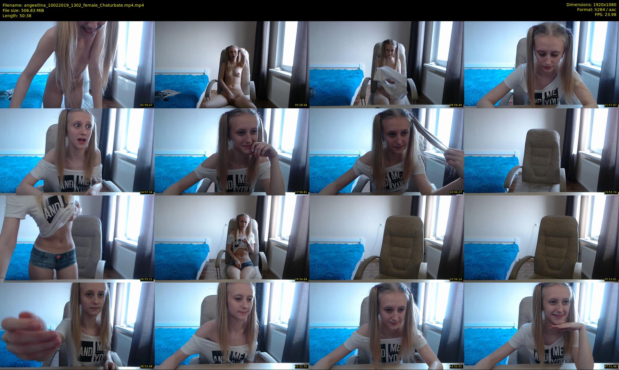 angeellina — 51 minute Chaturbate female cam show recording, 1080p, Feb 10, 2019