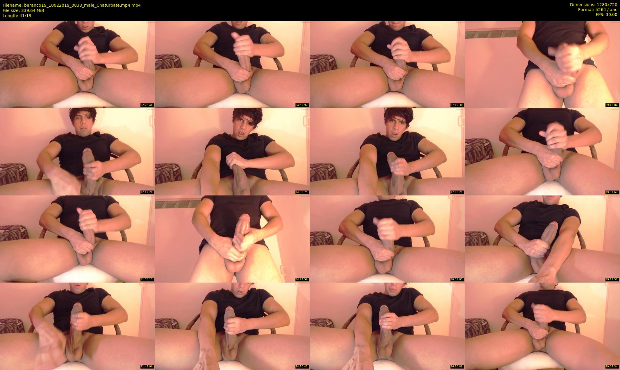beranco19 — 42 minute Chaturbate male cam show recording, 720p, Feb 10, 2019