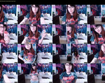 blueasfuck — 56 minute Chaturbate female cam show recording, 1080p, Feb 11, 2019