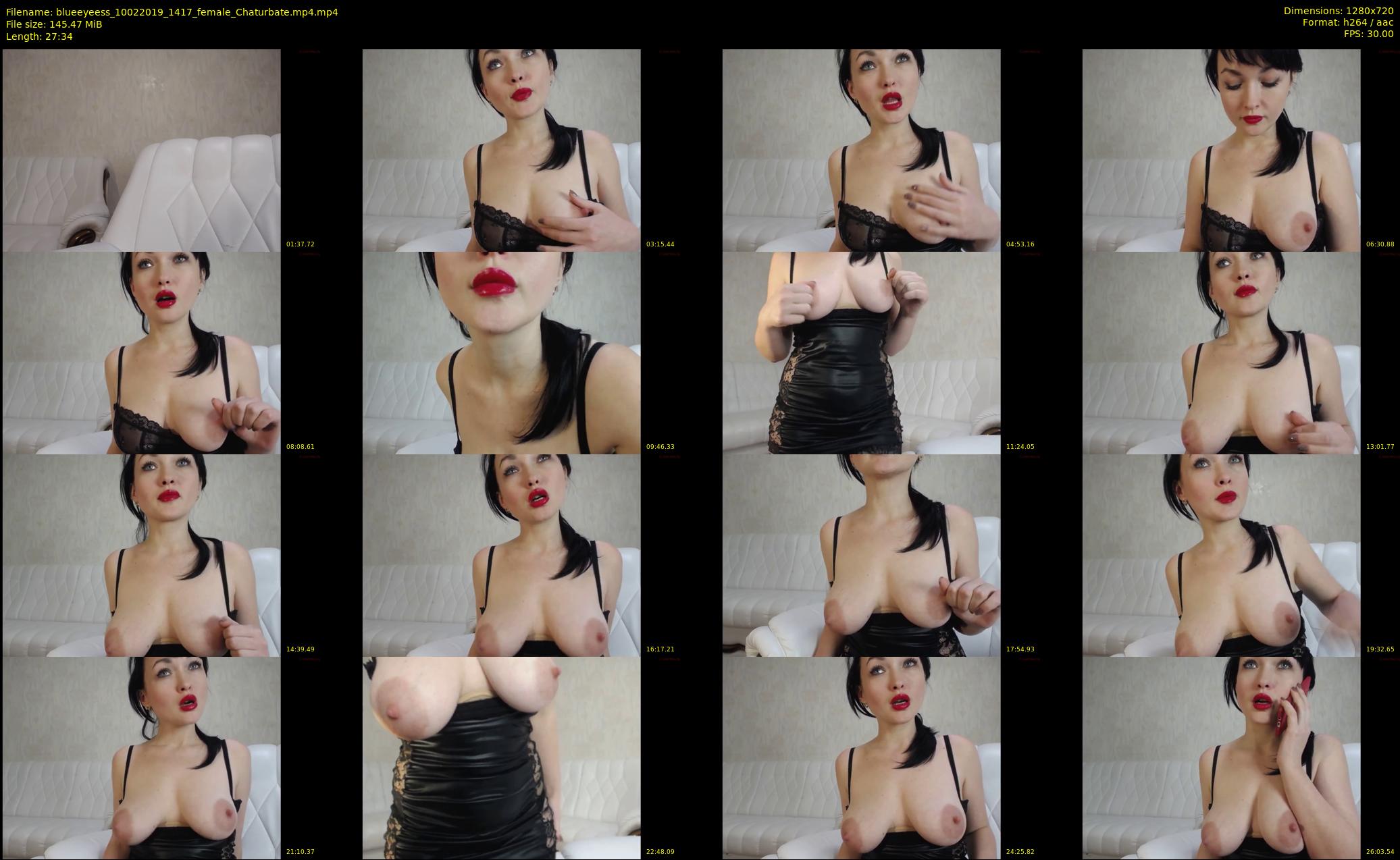 blueeyeess — 28 minute Chaturbate female cam show recording, 720p, Feb 10, 2019