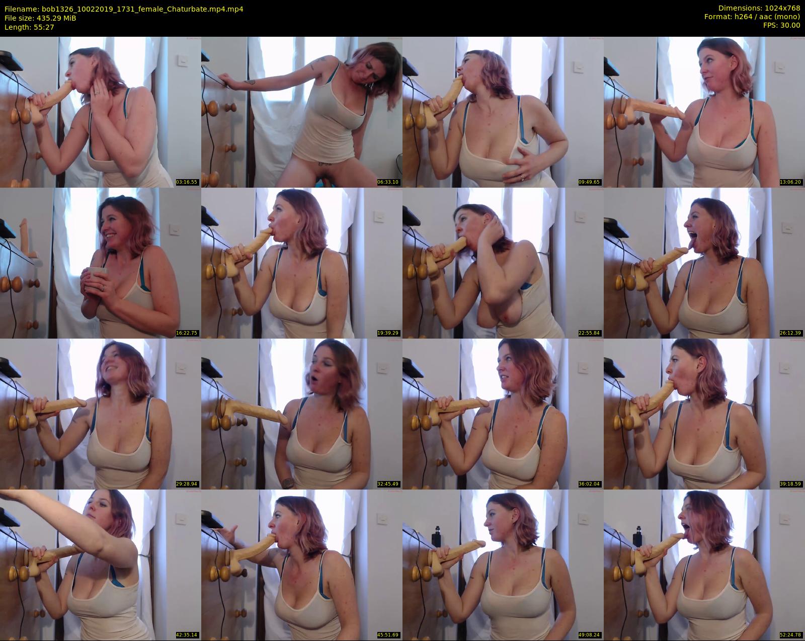 bob1326 — 56 minute Chaturbate female cam show recording, 720p, Feb 10, 2019