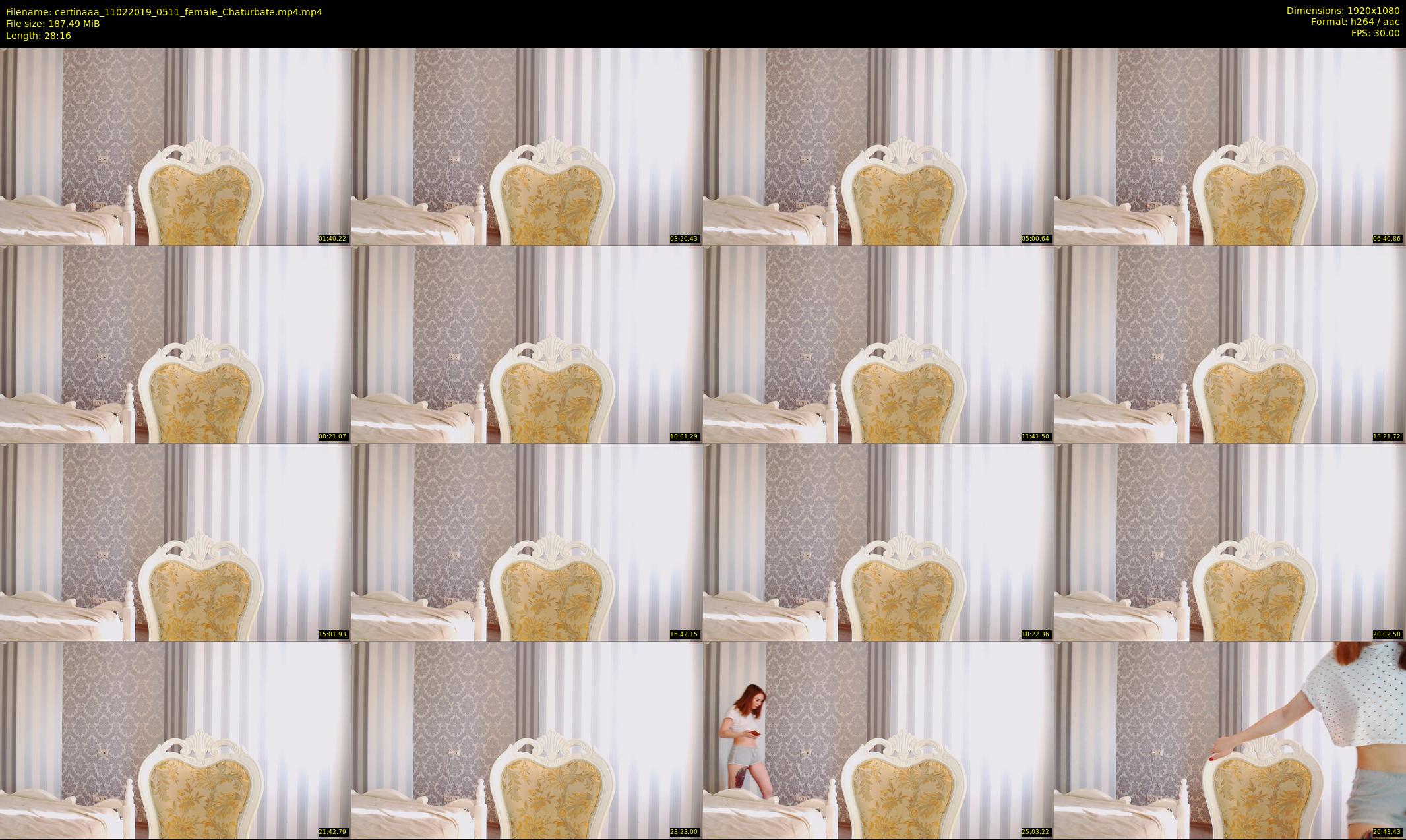 certinaaa — 29 minute Chaturbate female cam show recording, 1080p, Feb 11, 2019