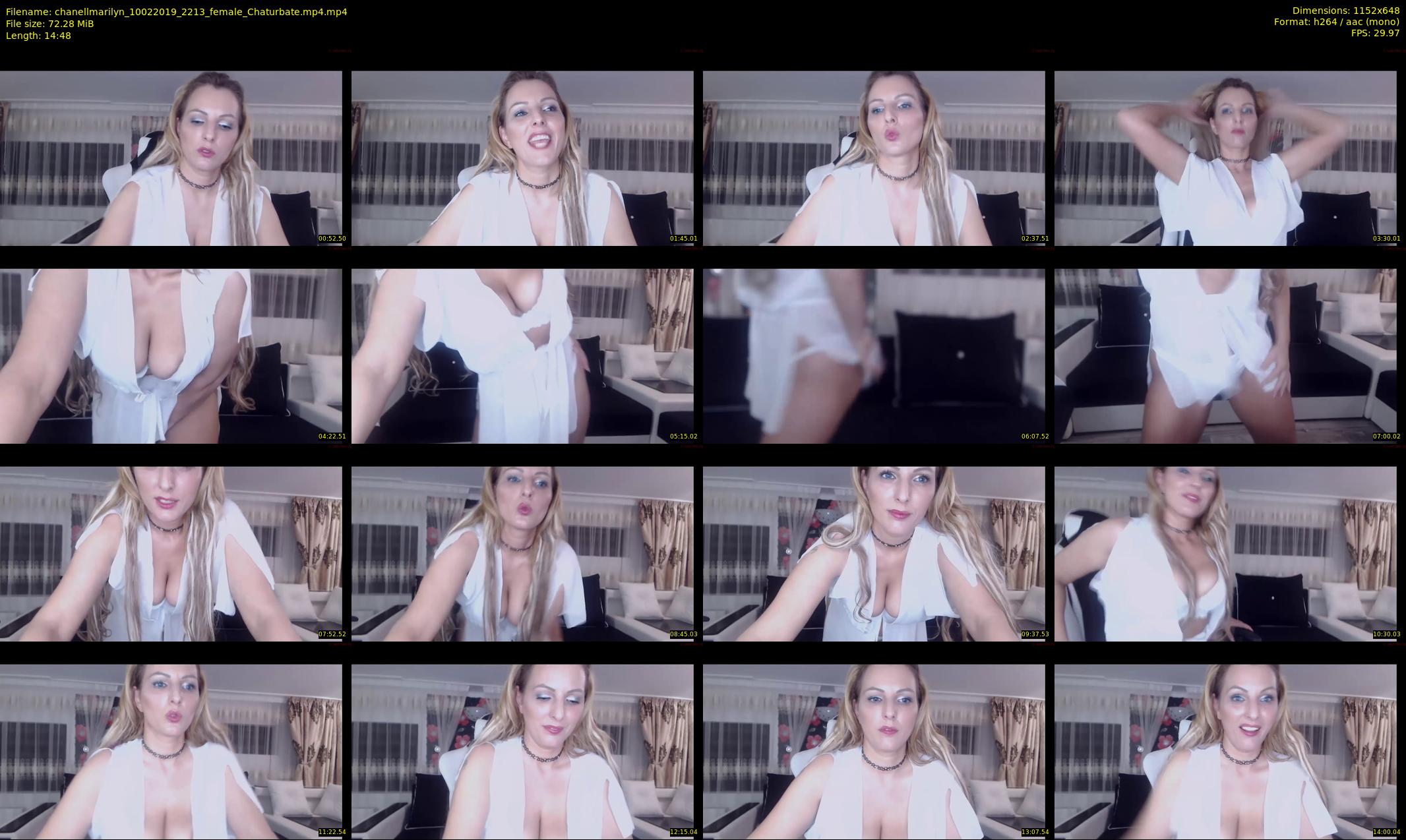 chanellmarilyn — 15 minute Chaturbate female cam show recording, 480p, Feb 10, 2019