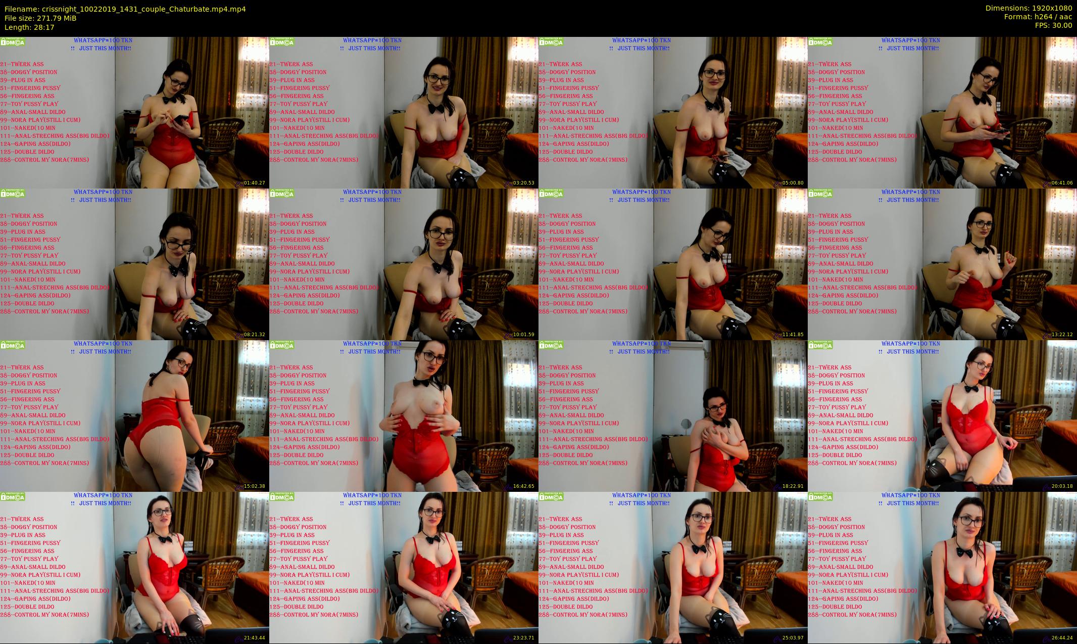 crissnight — 29 minute Chaturbate female cam show recording, 1080p, Feb 10, 2019