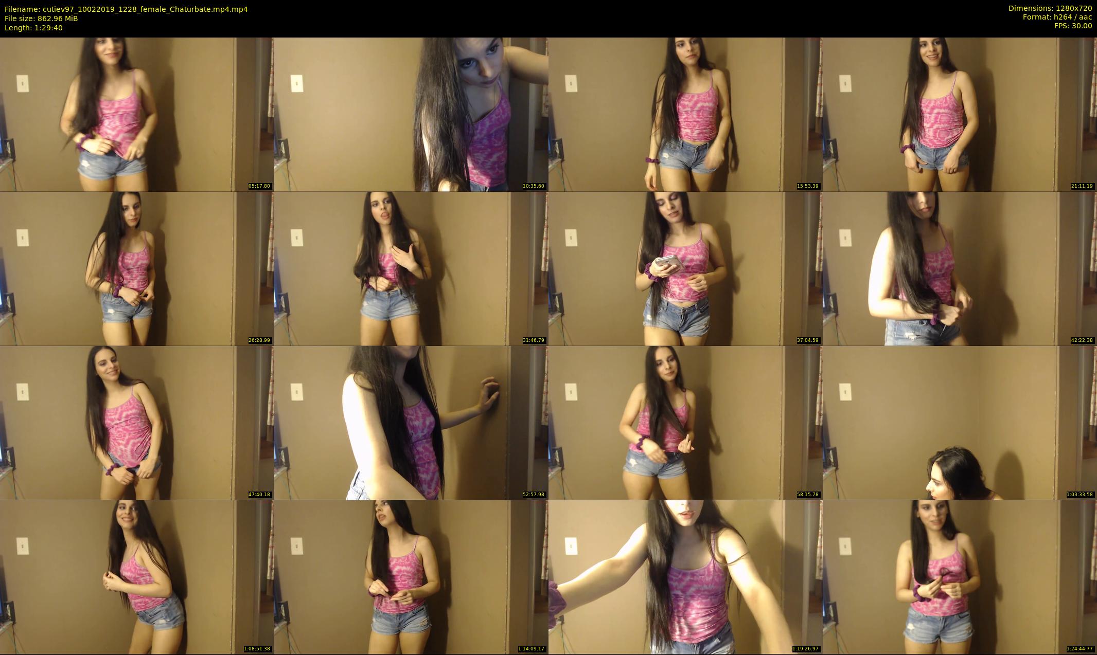 cutiev97 — 90 minute Chaturbate couple cam show recording, 720p, Feb 10, 2019