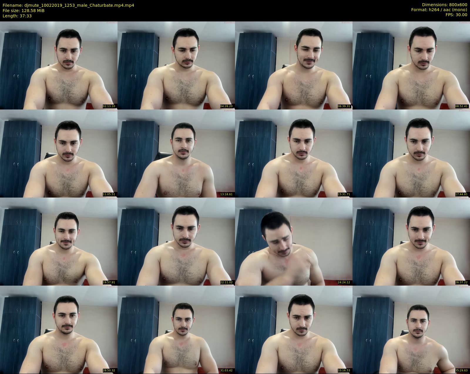 djmute — 38 minute Chaturbate male cam show recording, 480p, Feb 10, 2019