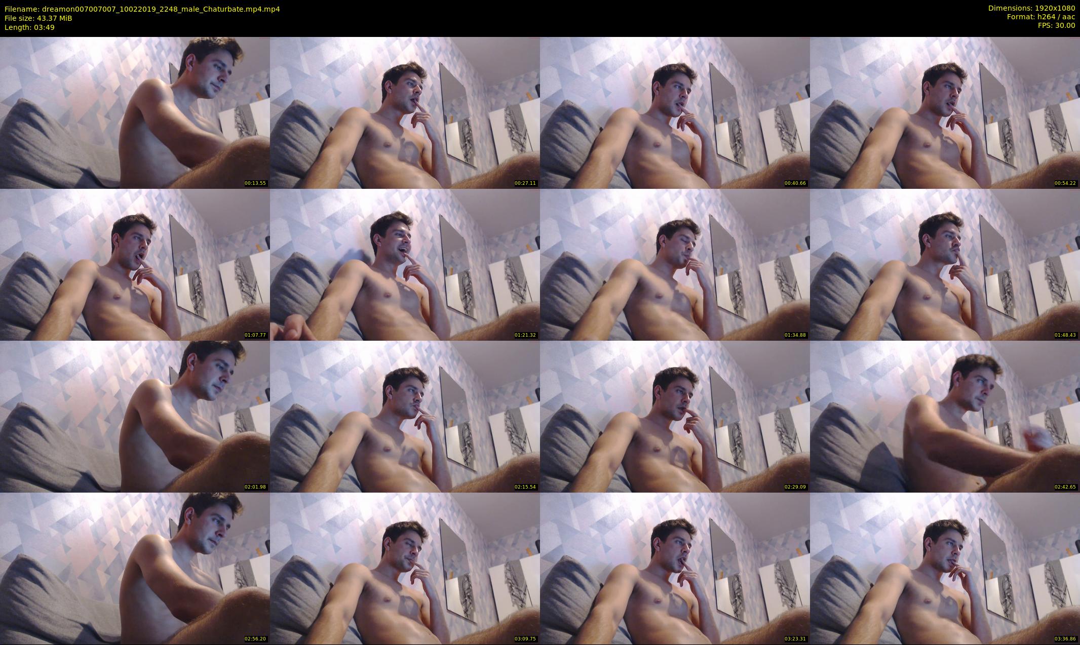 dreamon007007007 — 4 minute Chaturbate male cam show recording, 1080p, Feb 10, 2019