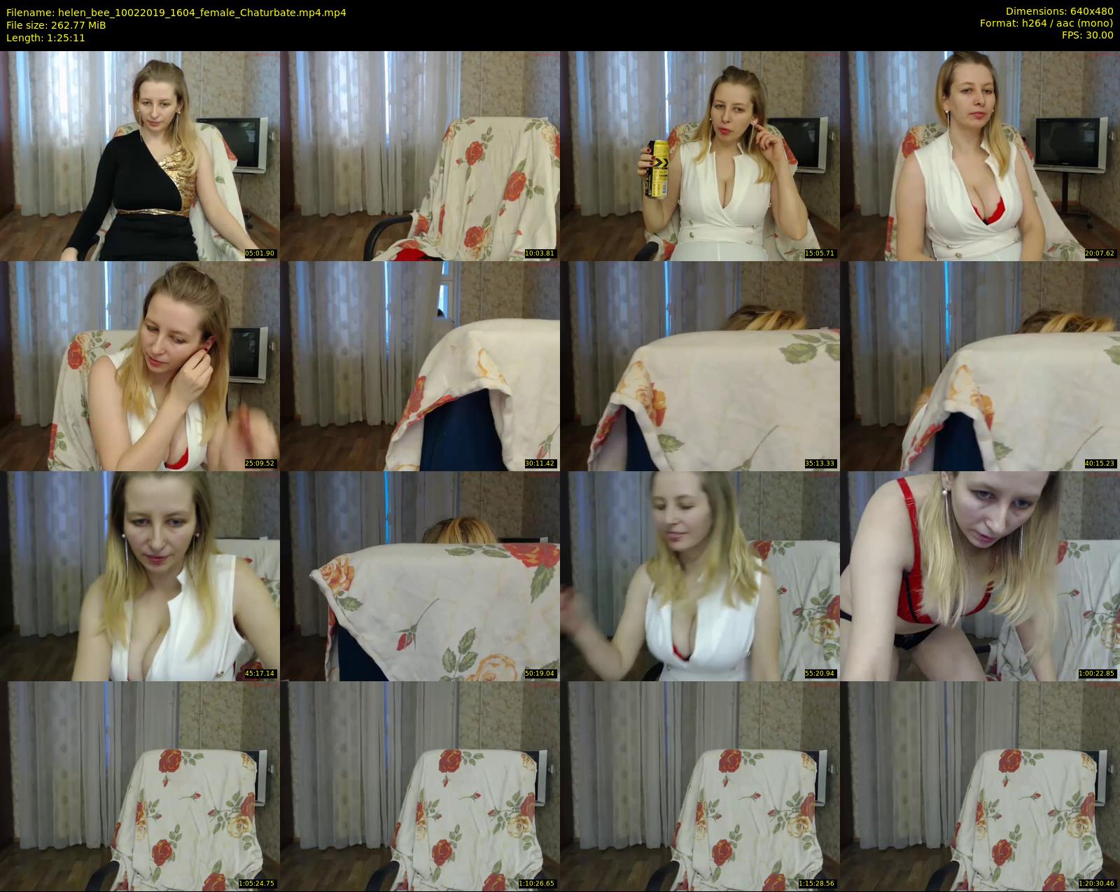 helen_bee — 86 minute Chaturbate female cam show recording, 480p, Feb 10, 2019