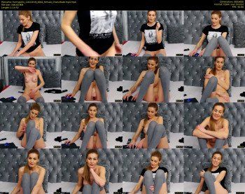 hornygirllx — 75 minute Chaturbate female cam show recording, 480p, Feb 11, 2019