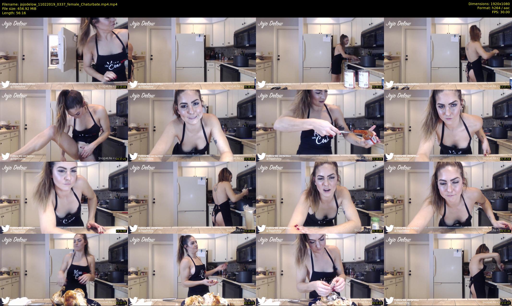 jojodelow — 57 minute Chaturbate female cam show recording, 1080p, Feb 11, 2019