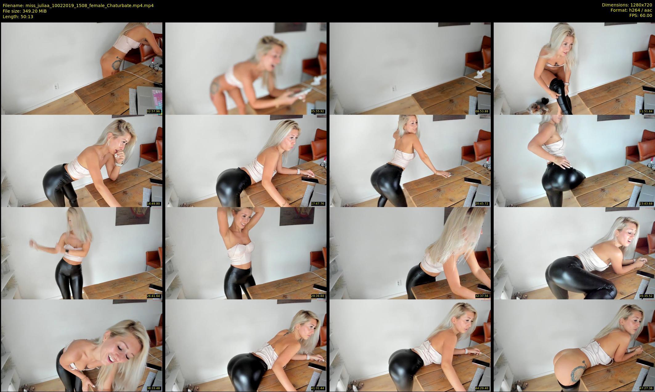 miss_juliaa — 51 minute Chaturbate female cam show recording, 720p, Feb 10, 2019