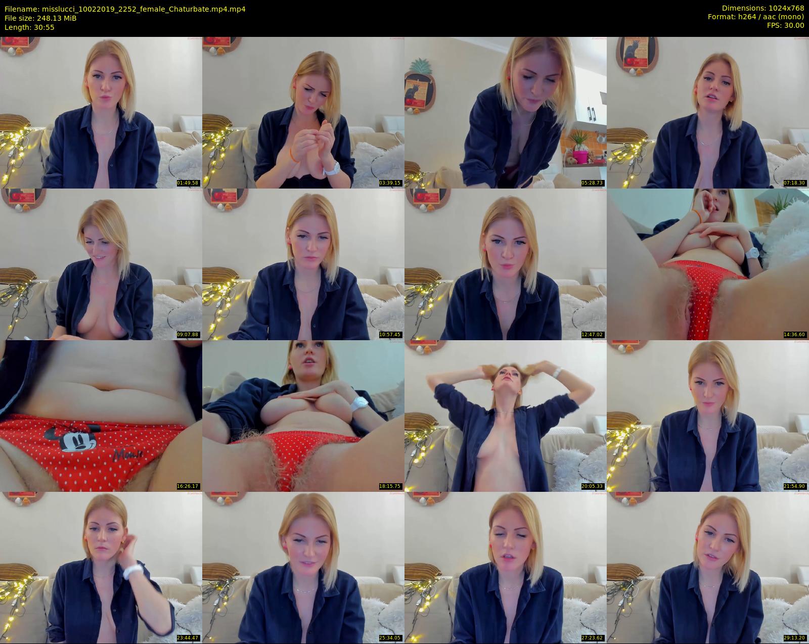 misslucci — 31 minute Chaturbate female cam show recording, 720p, Feb 10, 2019