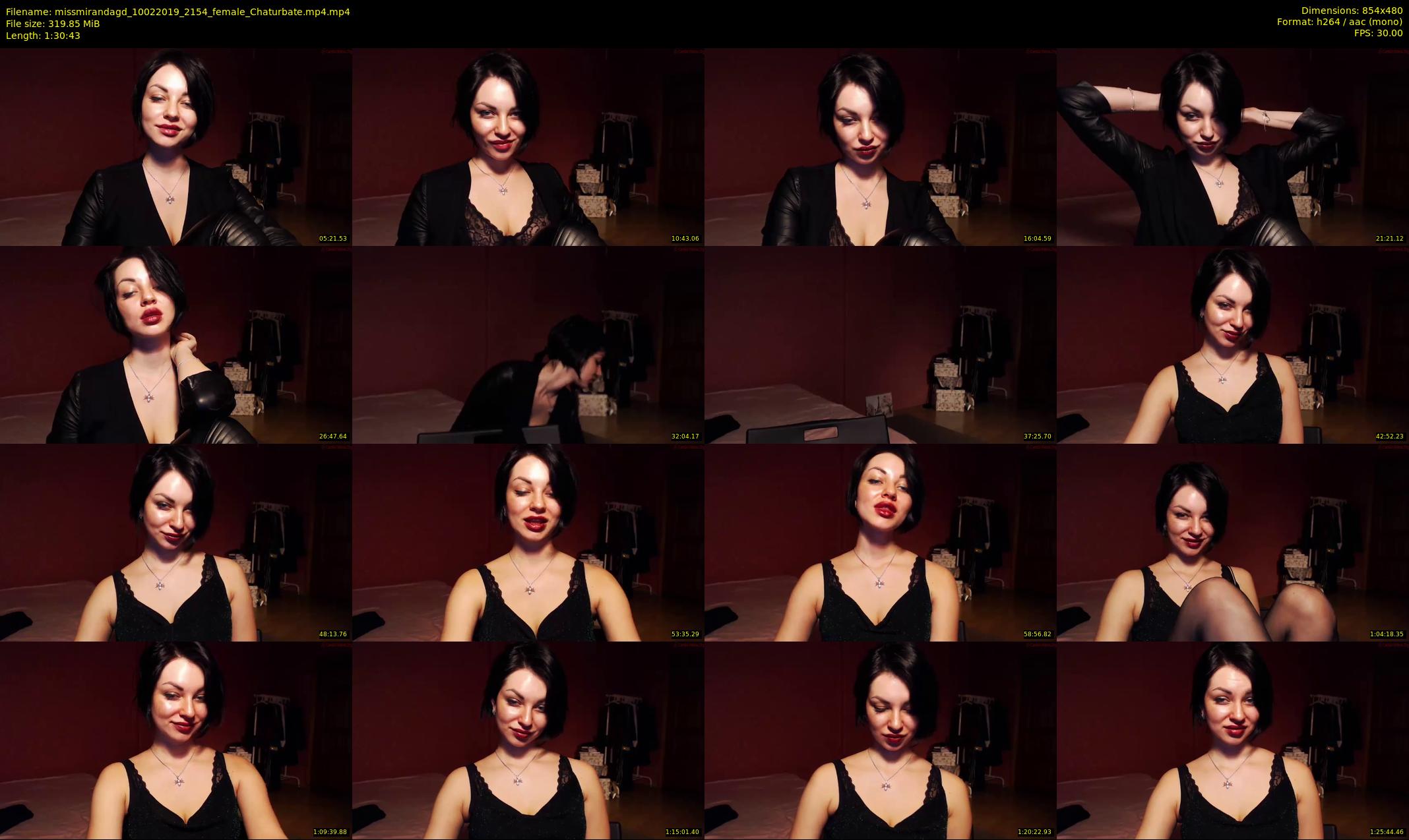 missmirandagd — 91 minute Chaturbate female cam show recording, 480p, Feb 10, 2019