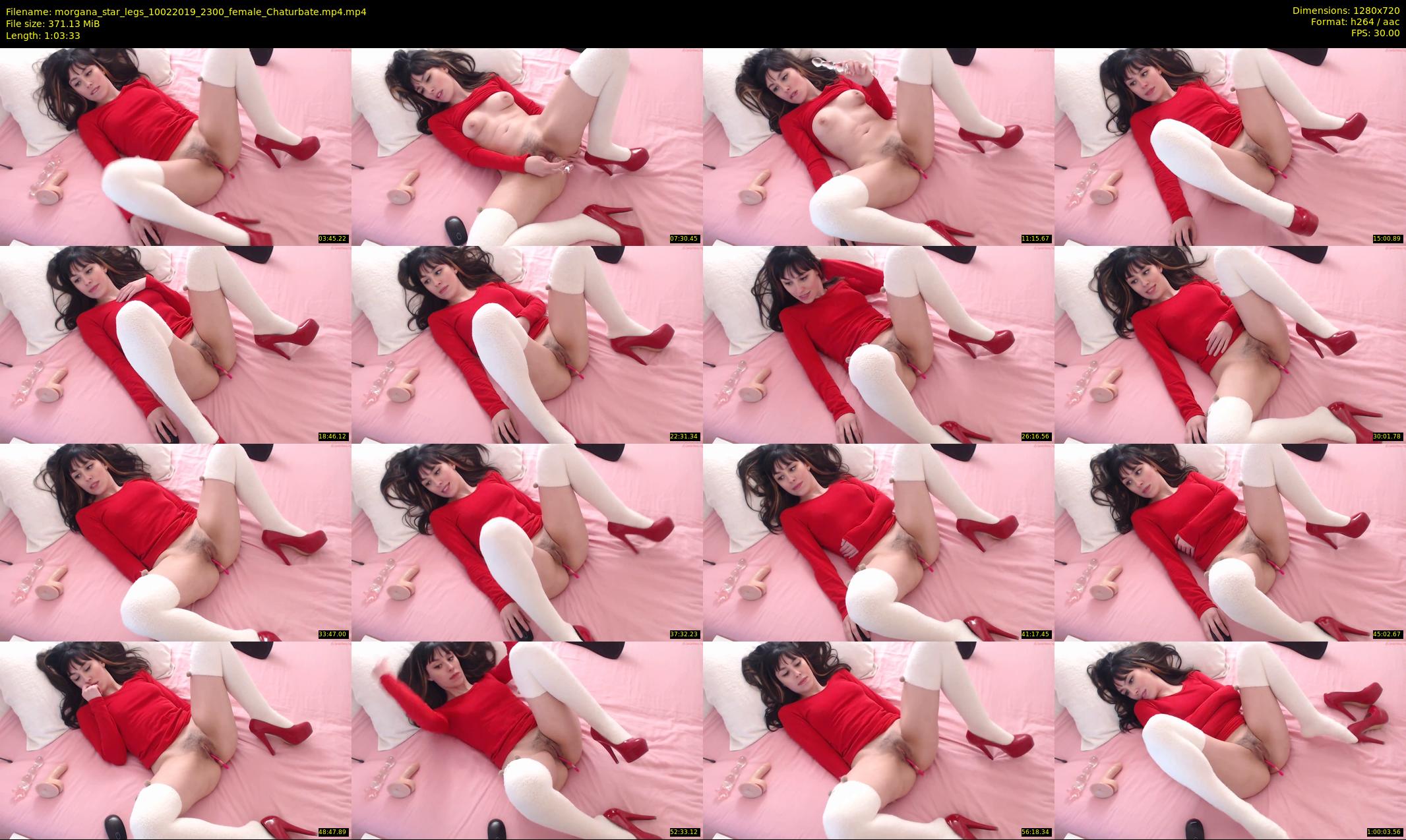 morgana_star_legs — 64 minute Chaturbate female cam show recording, 720p, Feb 10, 2019