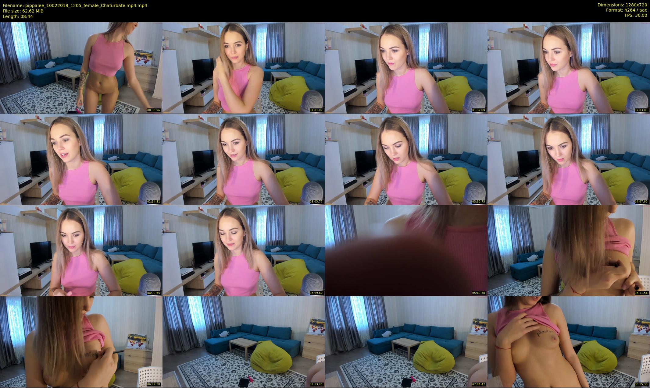 pippalee — 9 minute Chaturbate female cam show recording, 720p, Feb 10, 2019