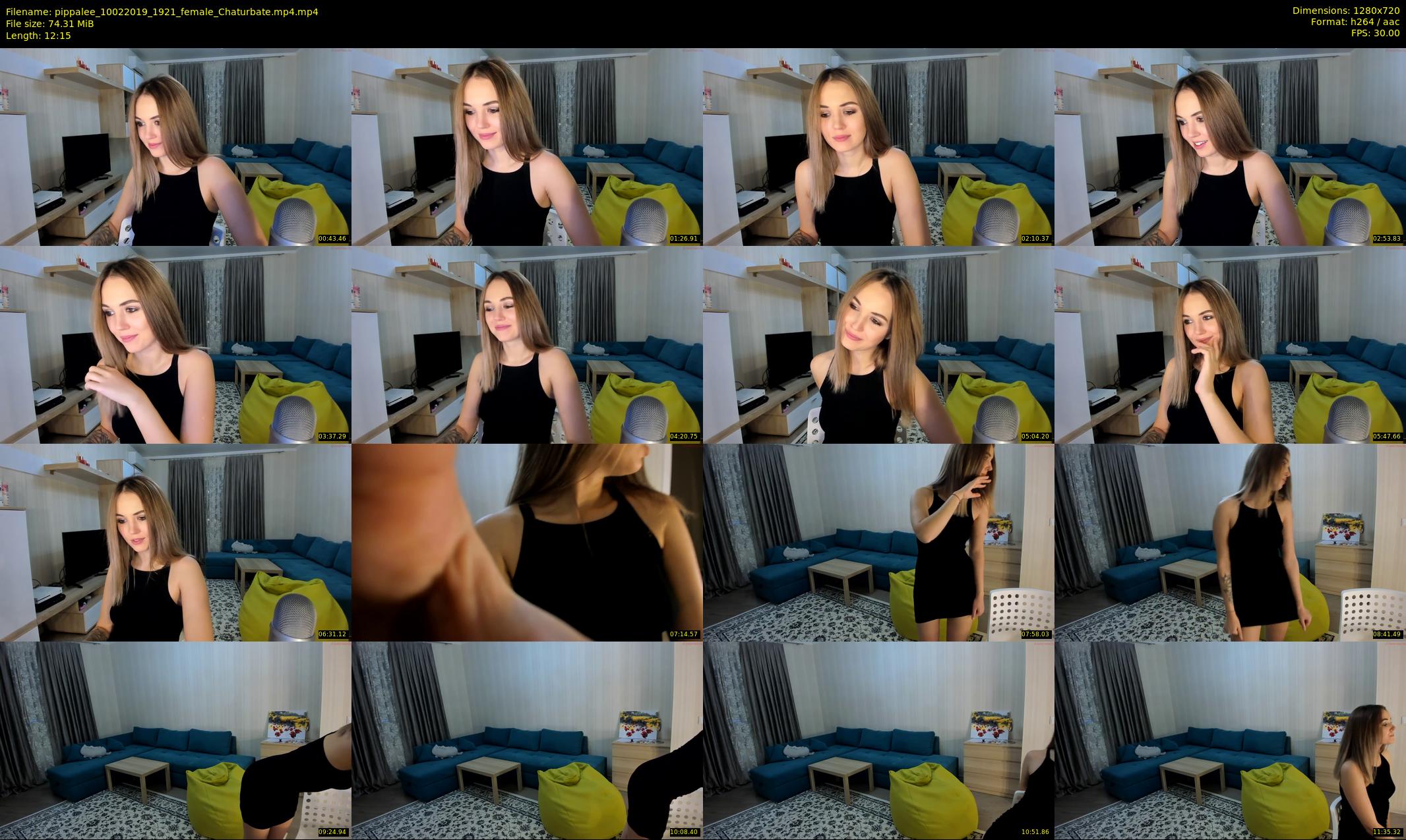 pippalee — 13 minute Chaturbate female cam show recording, 720p, Feb 10, 2019