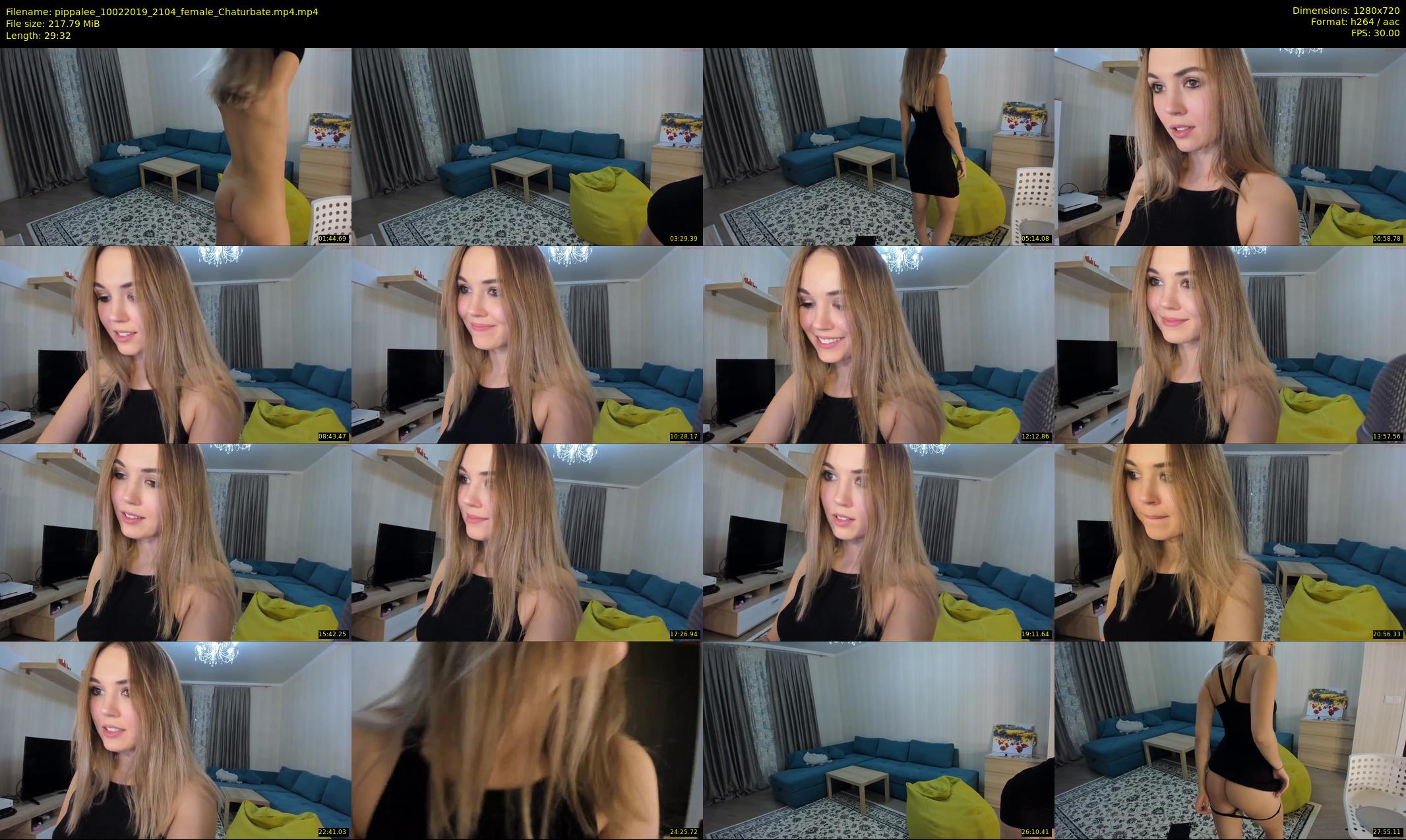 pippalee — 30 minute Chaturbate female cam show recording, 720p, Feb 10, 2019