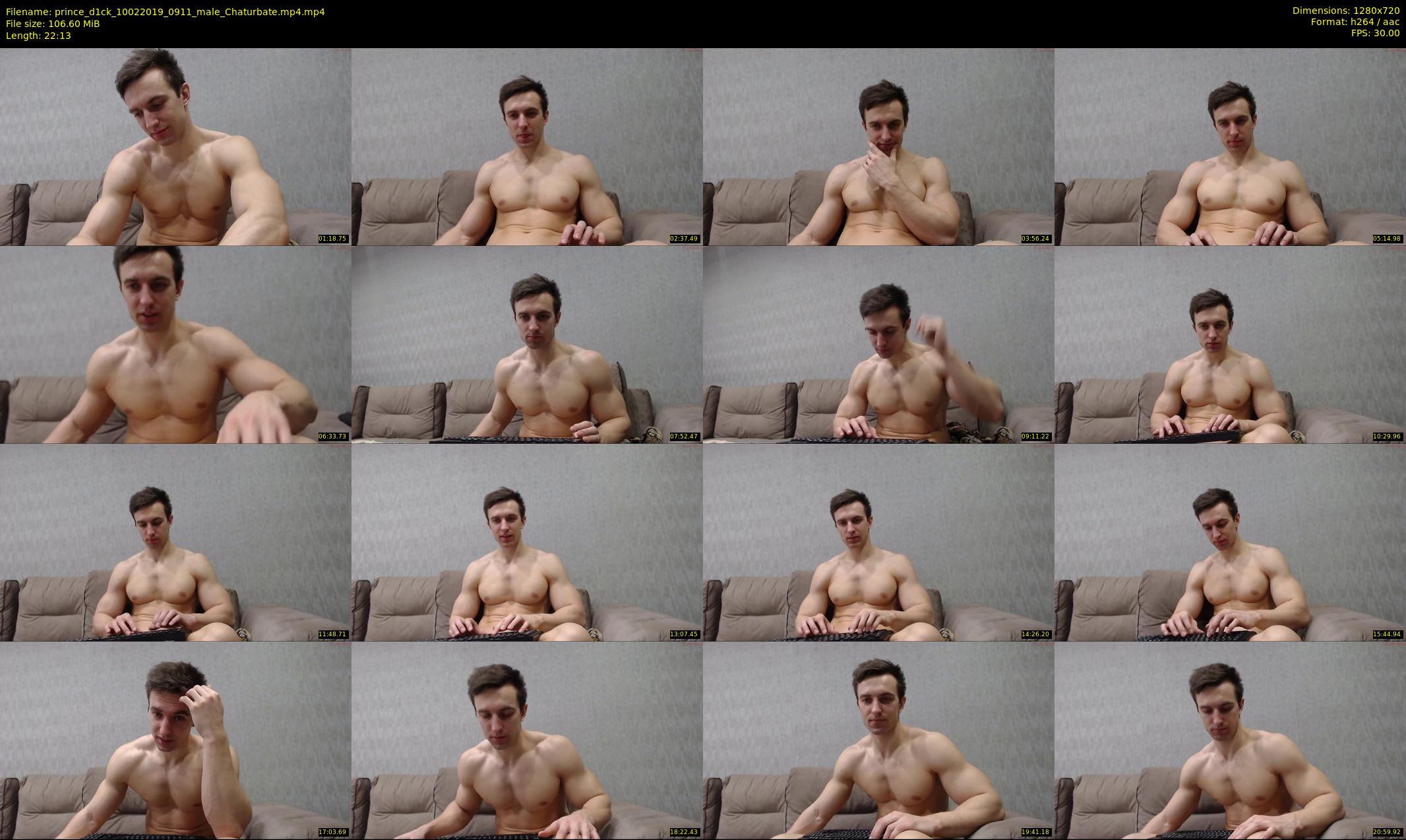 prince_d1ck — 23 minute Chaturbate male cam show recording, 720p, Feb 10, 2019