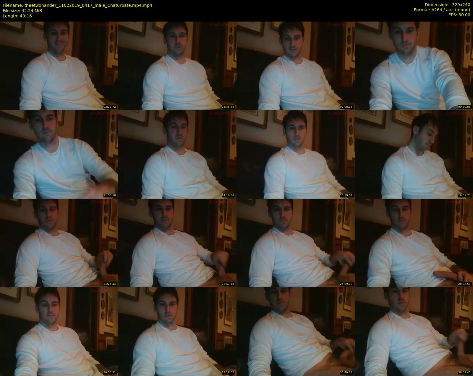 theetwohander — 41 minute Chaturbate male cam show recording, SD, Feb 11, 2019