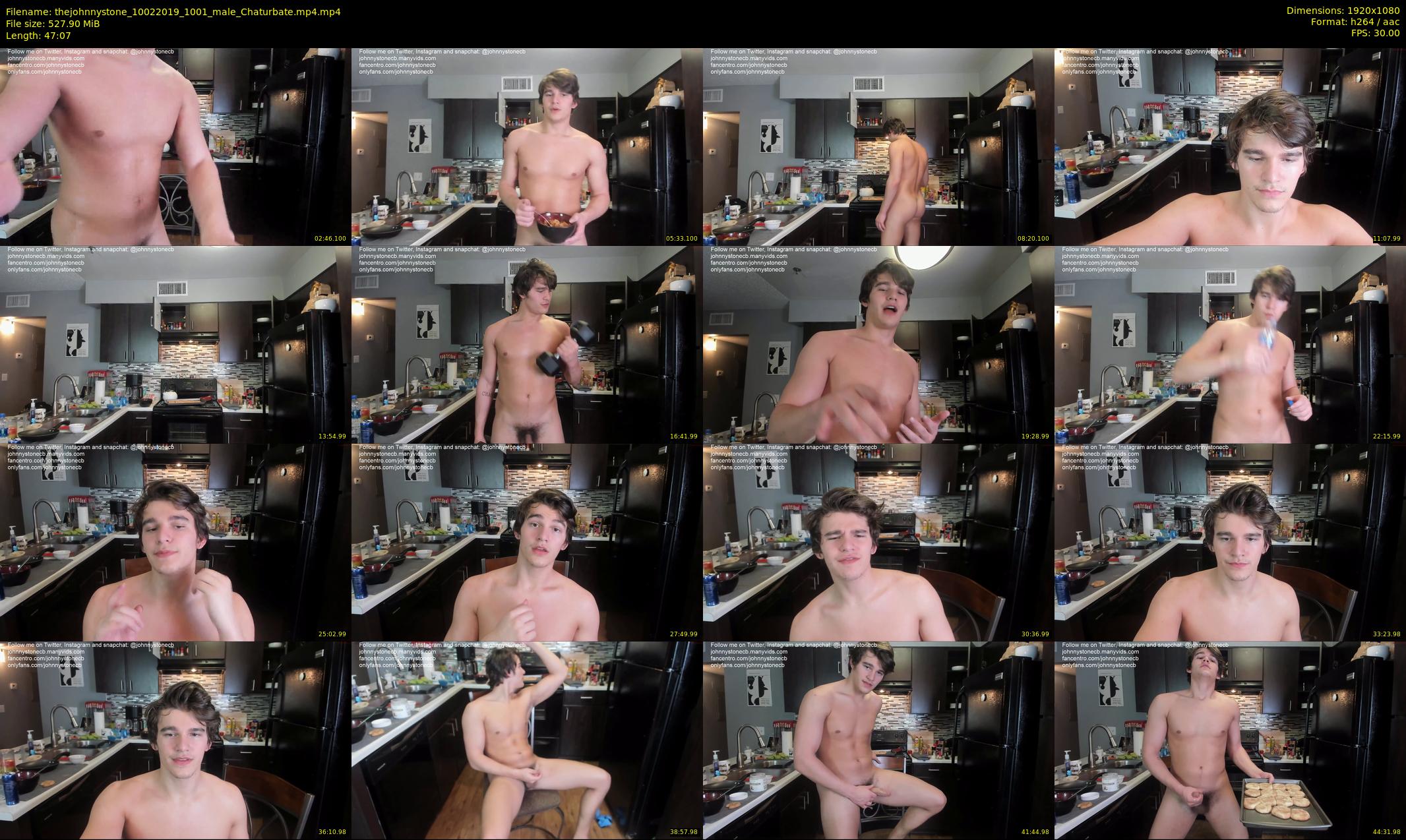 thejohnnystone — 48 minute Chaturbate male cam show recording, 1080p, Feb 10, 2019