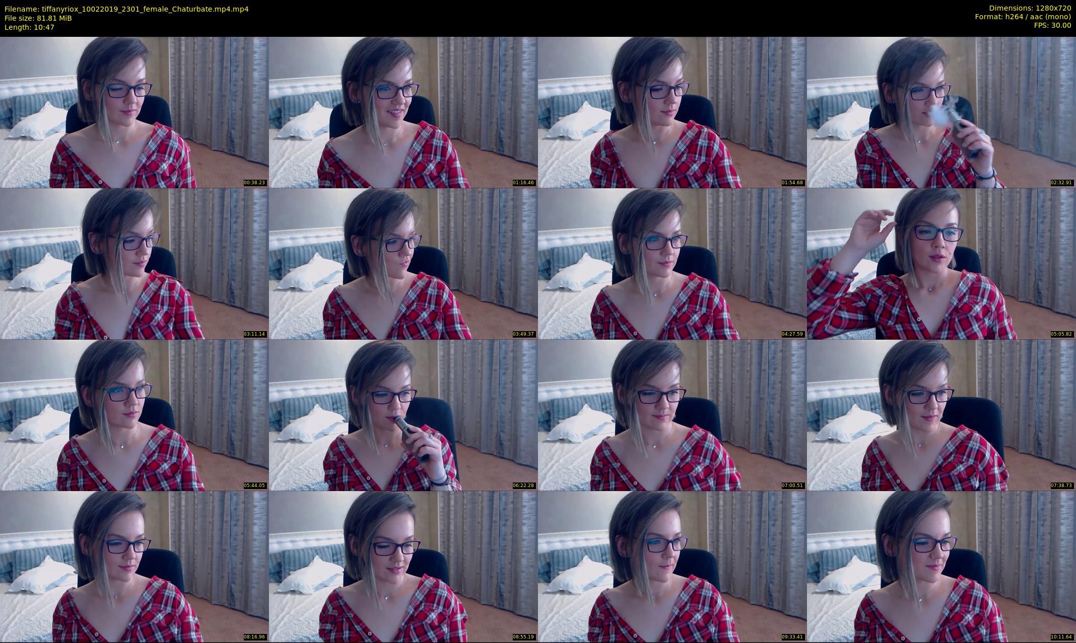tiffanyriox — 11 minute Chaturbate female cam show recording, 720p, Feb 10, 2019