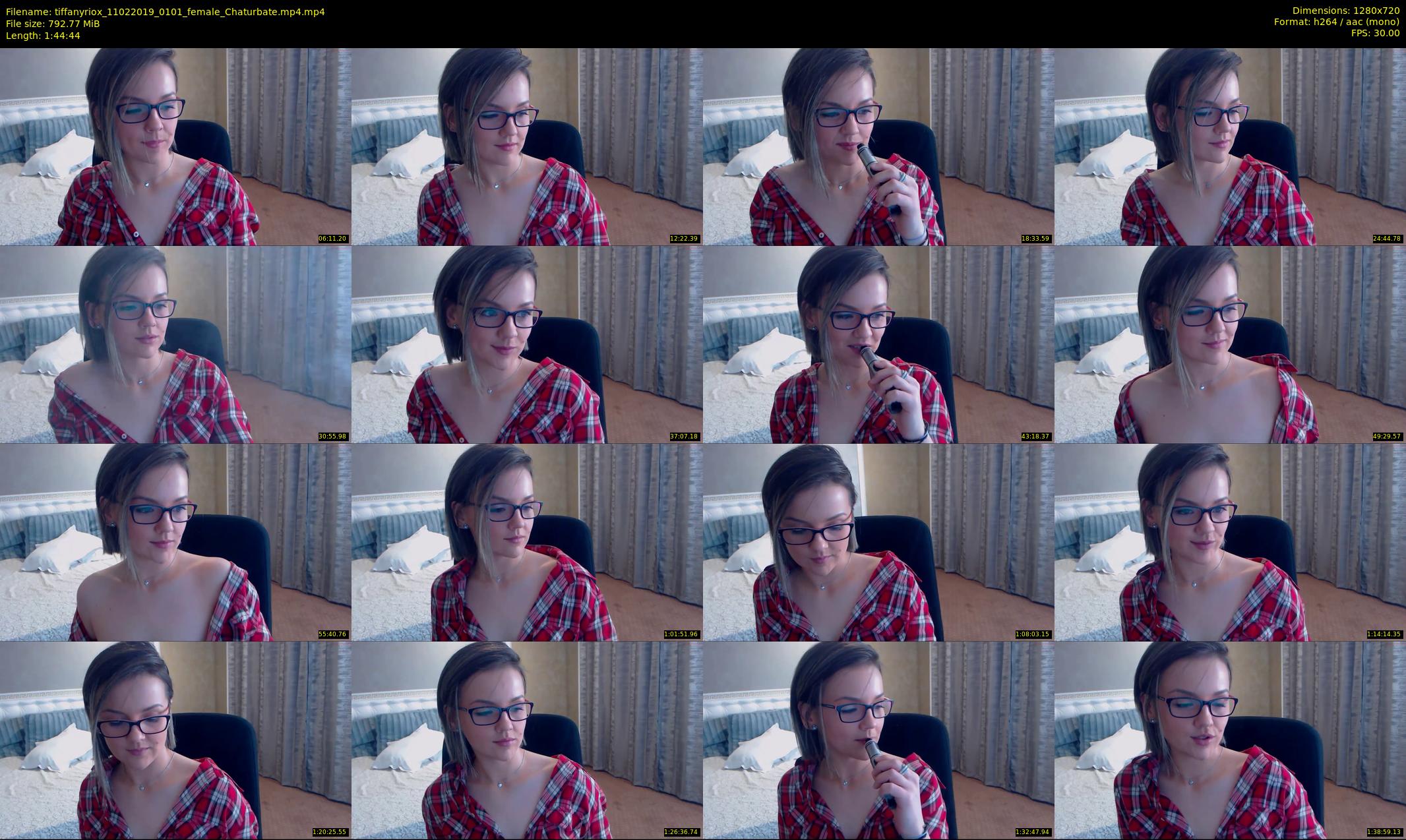 tiffanyriox — 105 minute Chaturbate female cam show recording, 720p, Feb 11, 2019