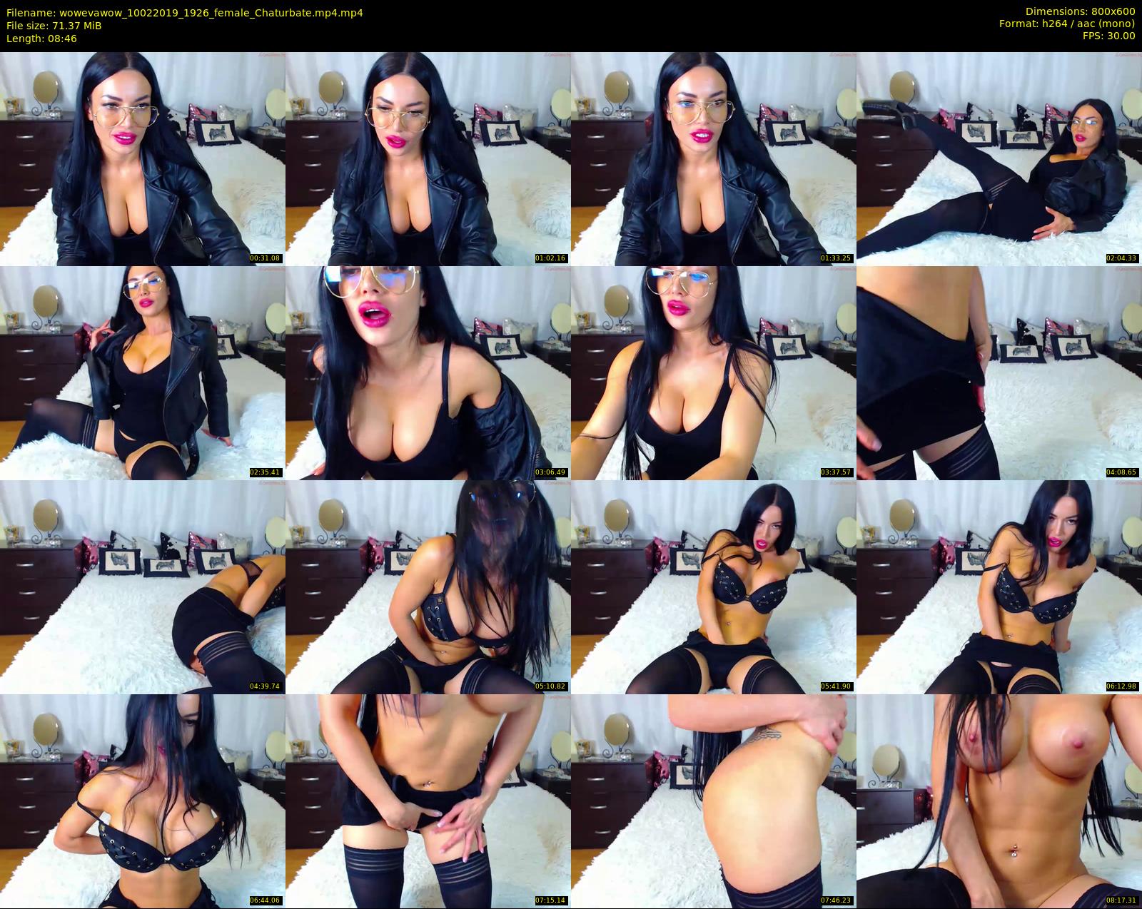wowevawow — 9 minute Chaturbate female cam show recording, 480p, Feb 10, 2019