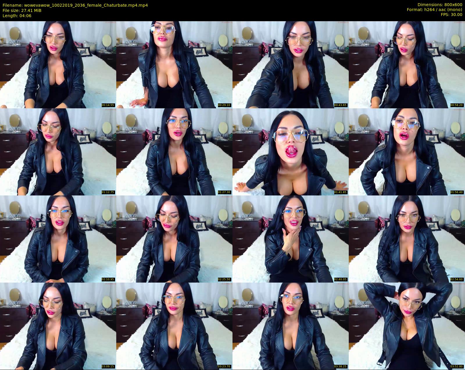 wowevawow — 5 minute Chaturbate female cam show recording, 480p, Feb 10, 2019
