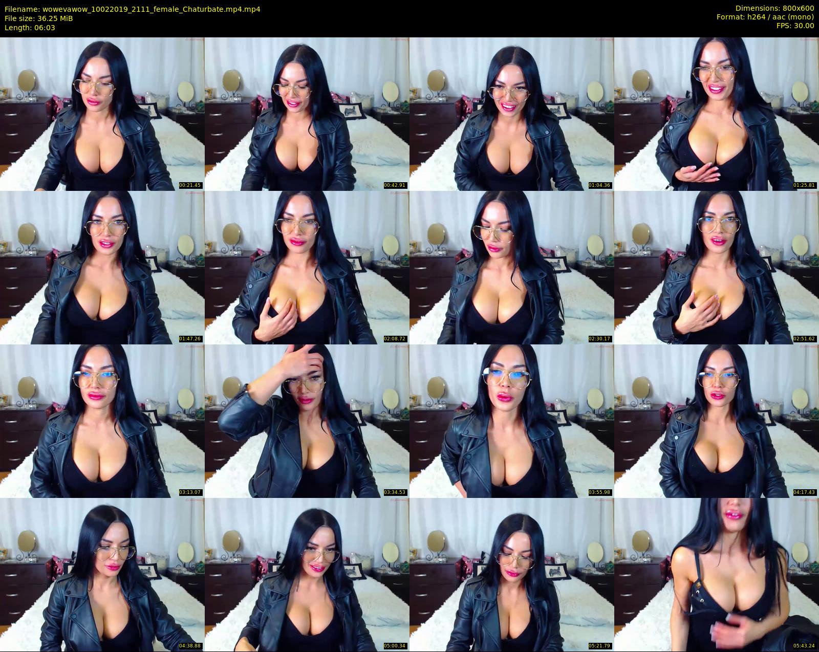 wowevawow — 7 minute Chaturbate female cam show recording, 480p, Feb 10, 2019