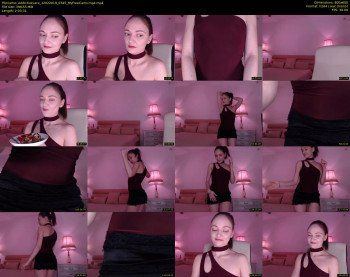 AddictiveLara — 124 minute MyFreeCams cam show recording, 480p, Feb 12, 2019