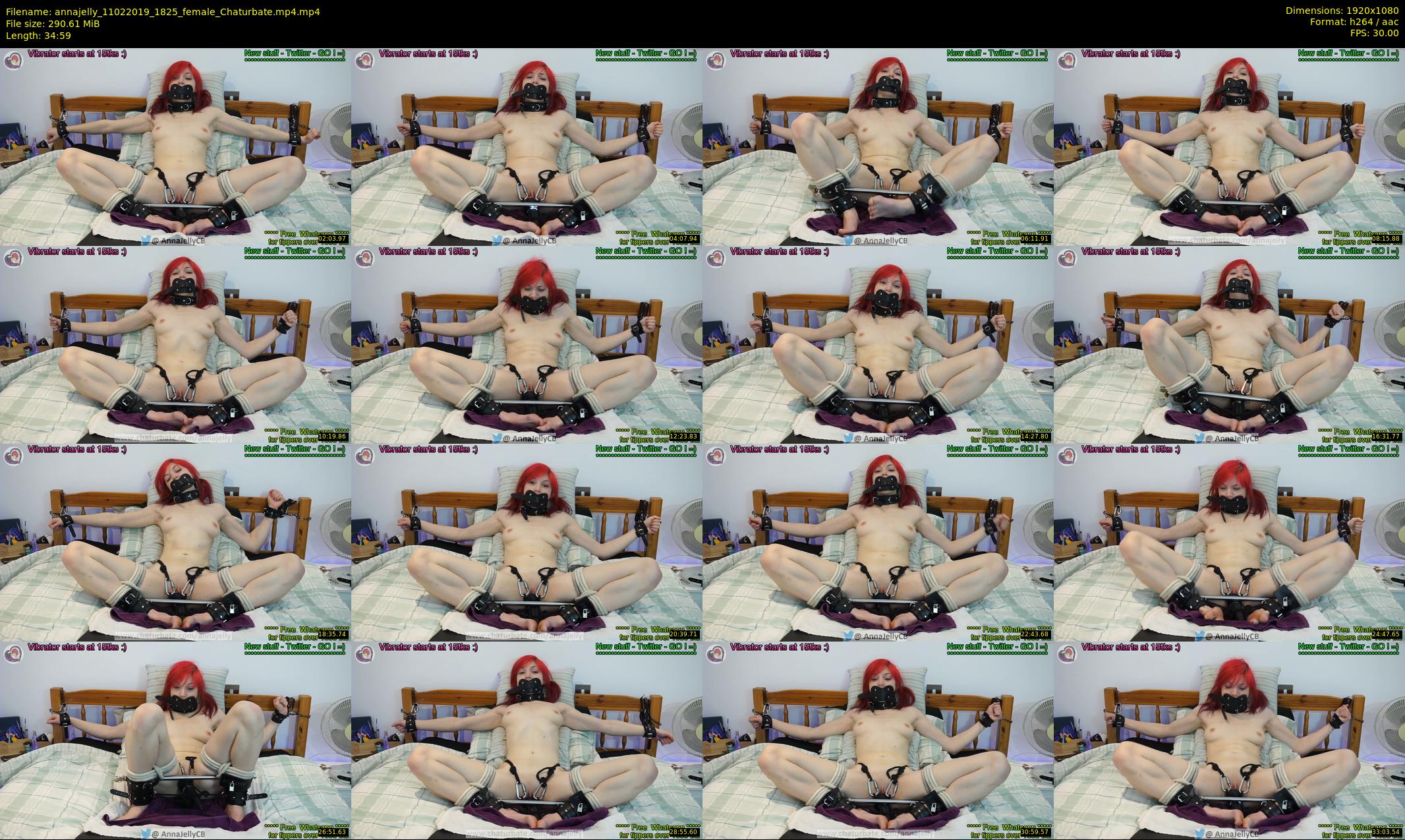 annajelly — 35 minute Chaturbate couple cam show recording, 1080p, Feb 11, 2019