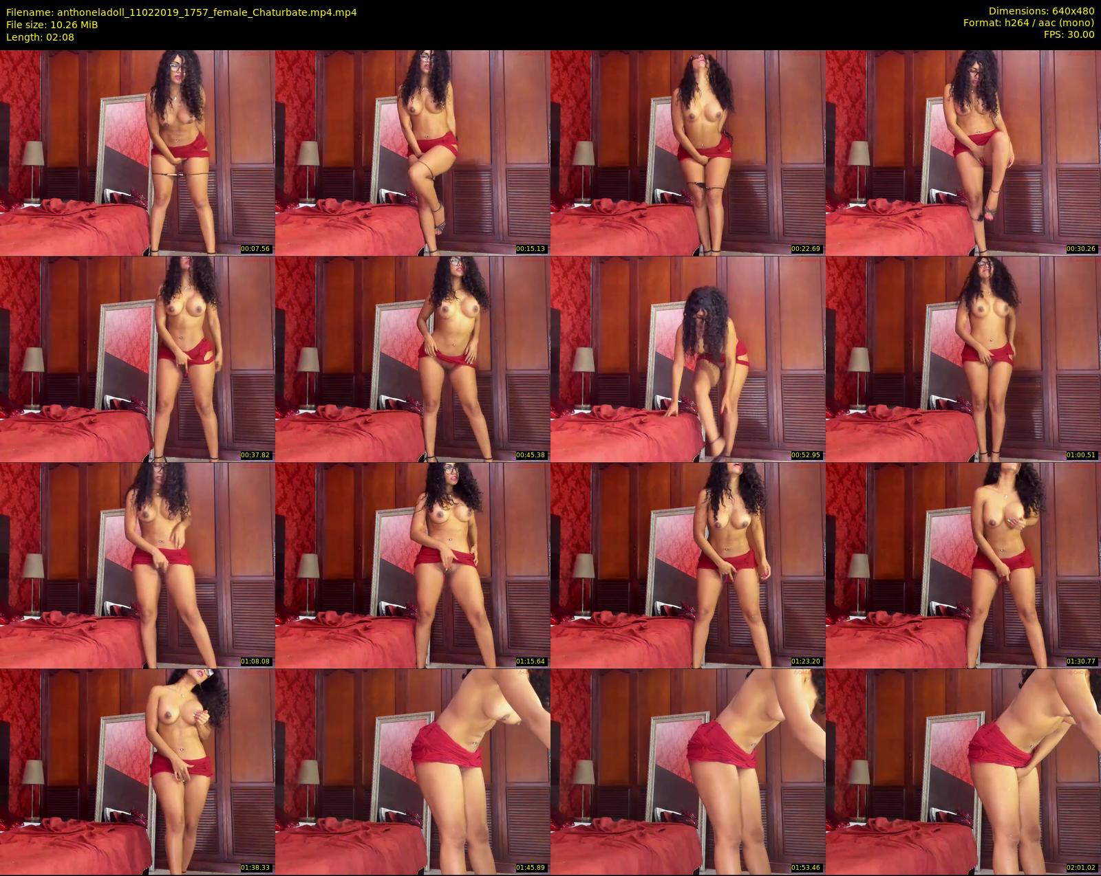 anthoneladoll — 3 minute Chaturbate female cam show recording, 480p, Feb 11, 2019