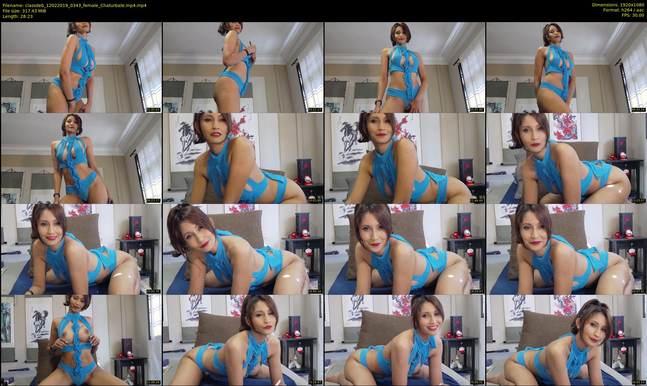 classdeb — 29 minute Chaturbate female cam show recording, 1080p, Feb 12, 2019