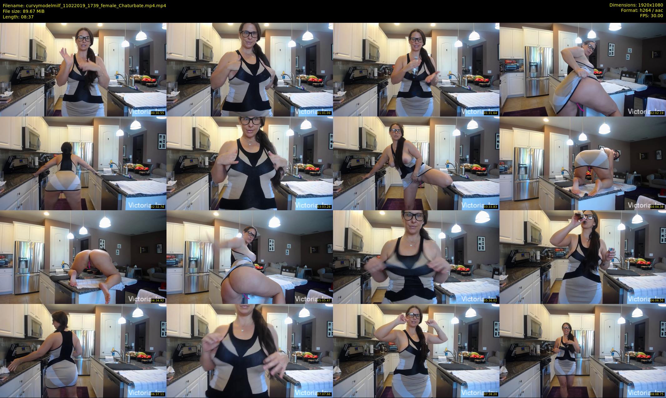 curvymodelmilf — 9 minute Chaturbate female cam show recording, 1080p, Feb 11, 2019