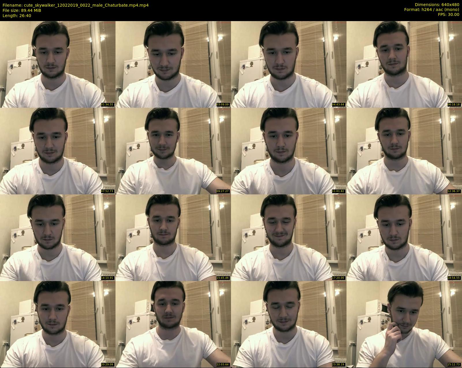 cute_skywalker — 27 minute Chaturbate male cam show recording, 480p, Feb 12, 2019
