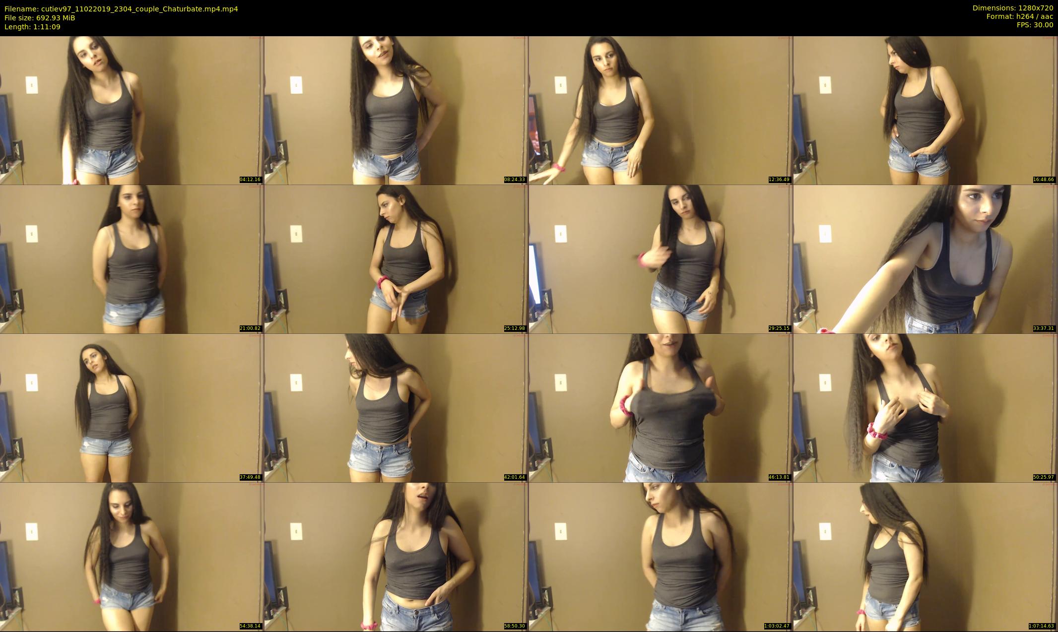 cutiev97 — 72 minute Chaturbate couple cam show recording, 720p, Feb 11, 2019
