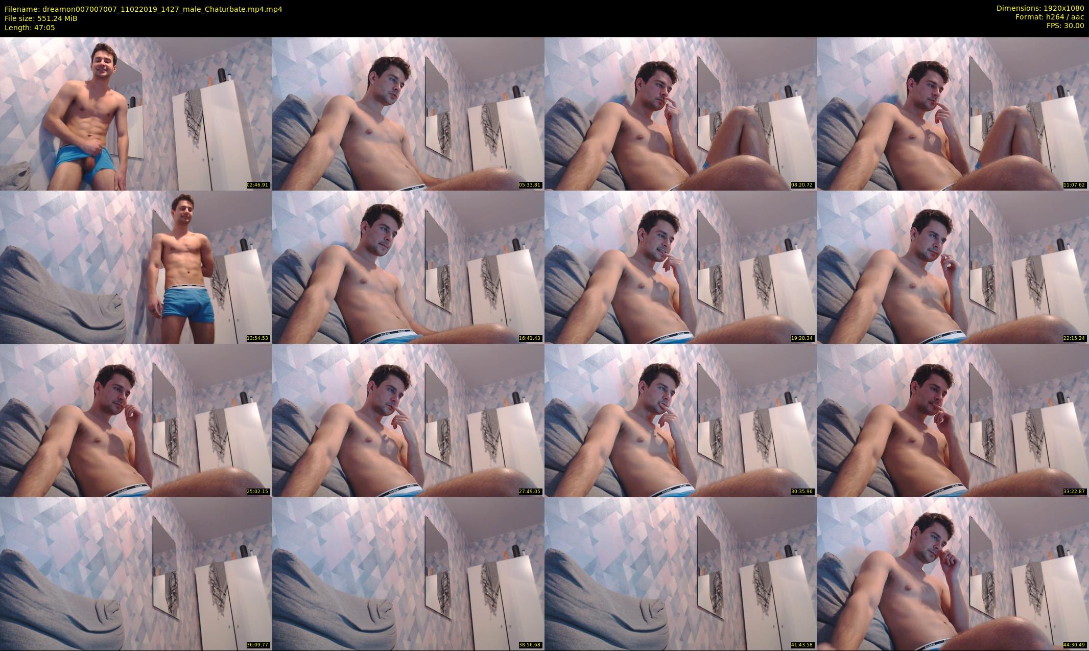 dreamon007007007 — 48 minute Chaturbate male cam show recording, 1080p, Feb 11, 2019