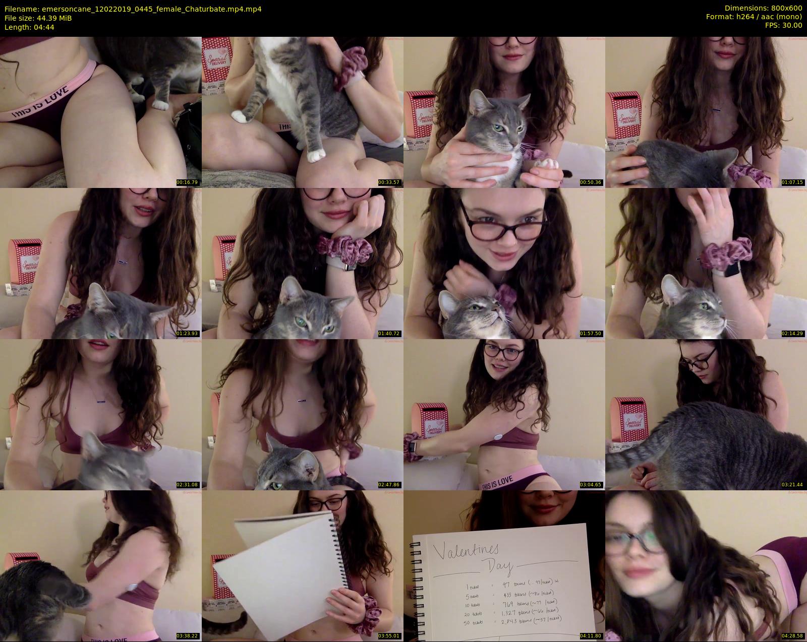 emersoncane — 5 minute Chaturbate female cam show recording, 480p, Feb 12, 2019