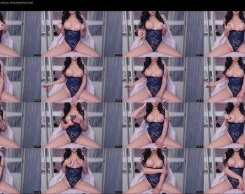 evellina — 3 minute Chaturbate female cam show recording, 720p, Feb 11, 2019