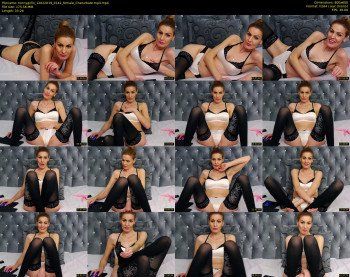 hornygirllx — 34 minute Chaturbate female cam show recording, 480p, Feb 12, 2019