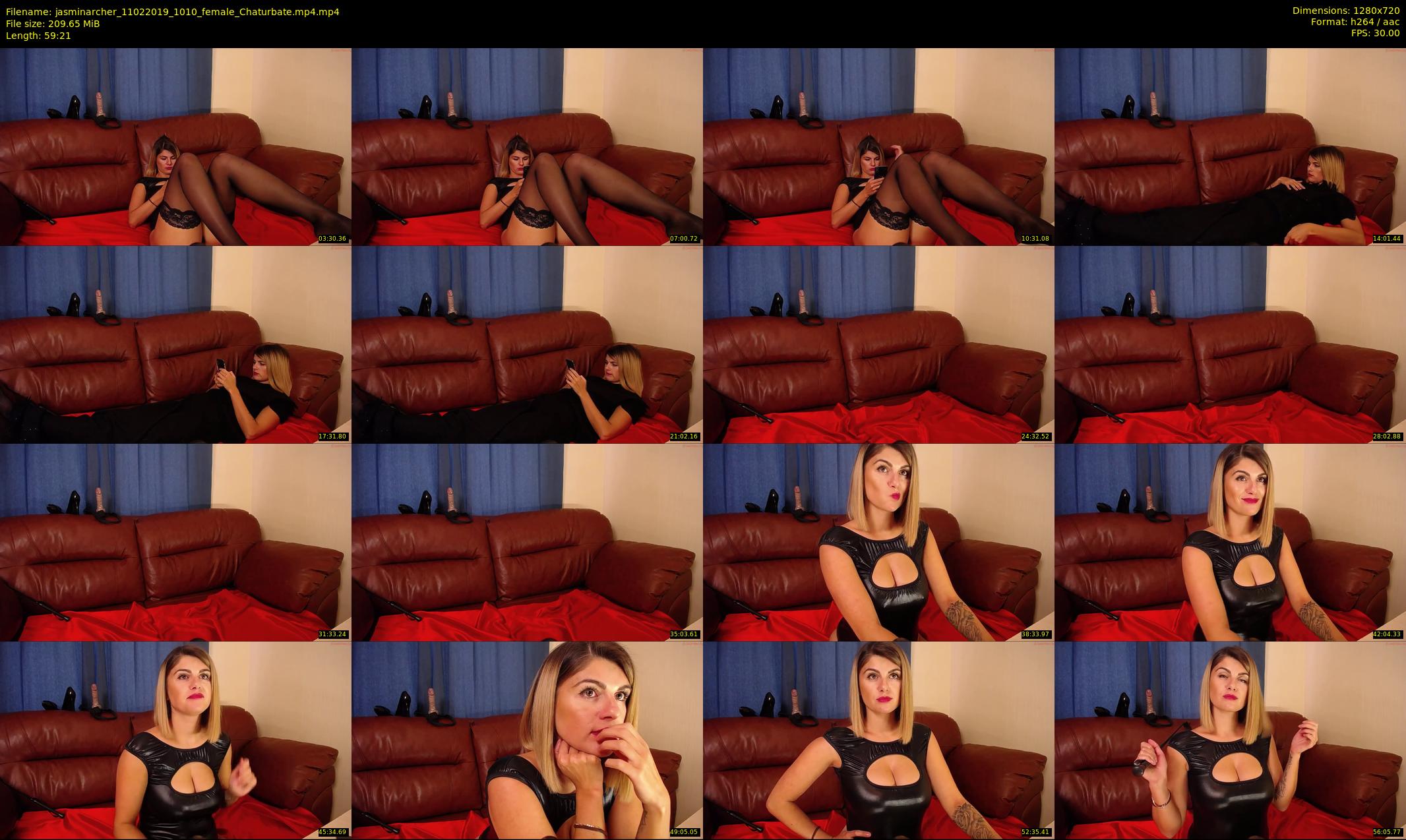 jasminarcher — 60 minute Chaturbate female cam show recording, 720p, Feb 11, 2019