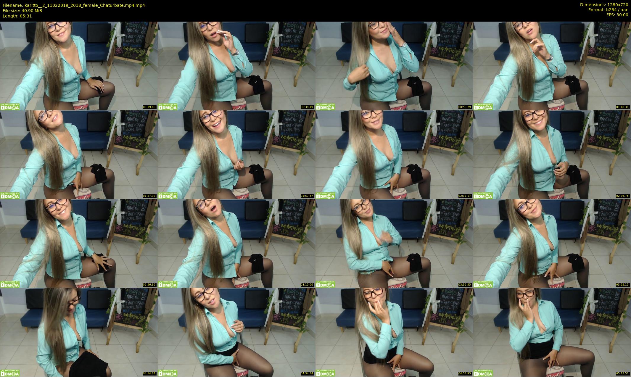 karitto__2 — 6 minute Chaturbate female cam show recording, 720p, Feb 11, 2019